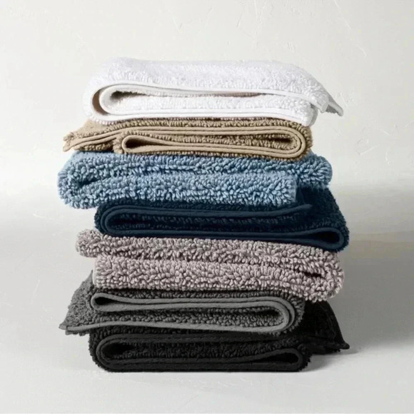 CASALUNA NWT SAND LOOPED BATH RUG - Picture 2 of 5